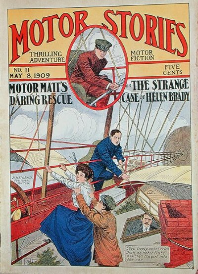 Cover Illustration of Motor Stories, 8th May 1909 by American School